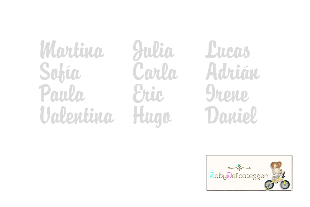 Nombre de madera para pared largura 65 cm. Tipo nº 5