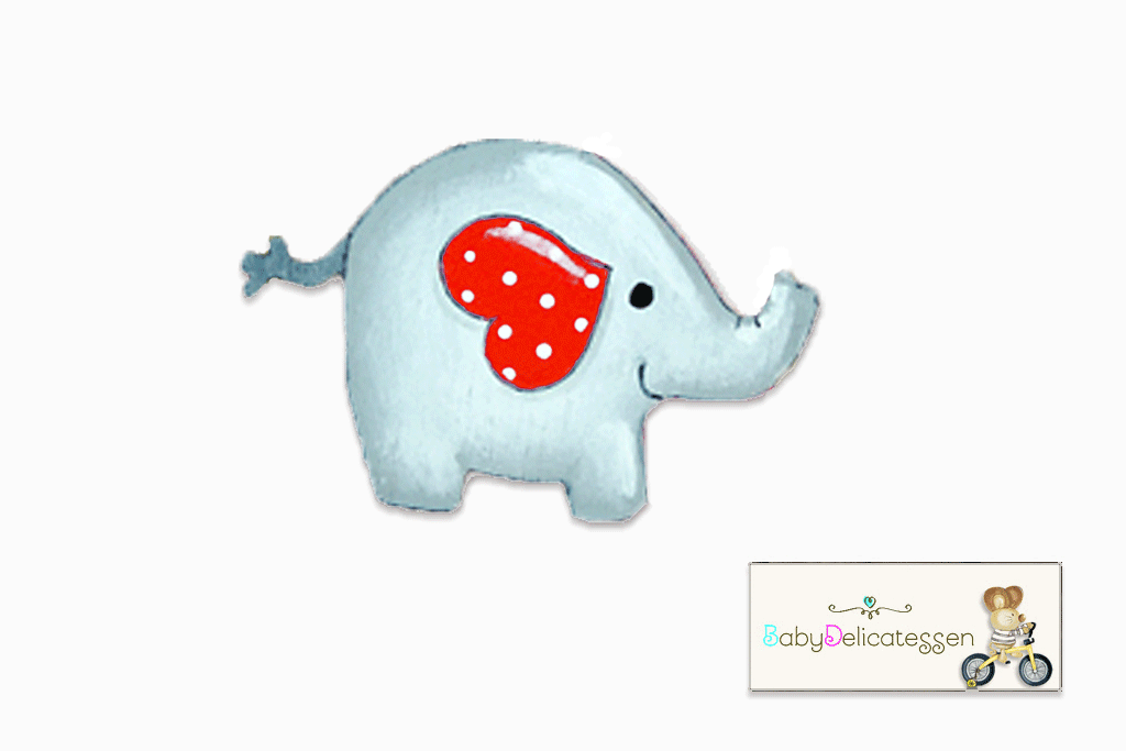 Figura de madera de elefante