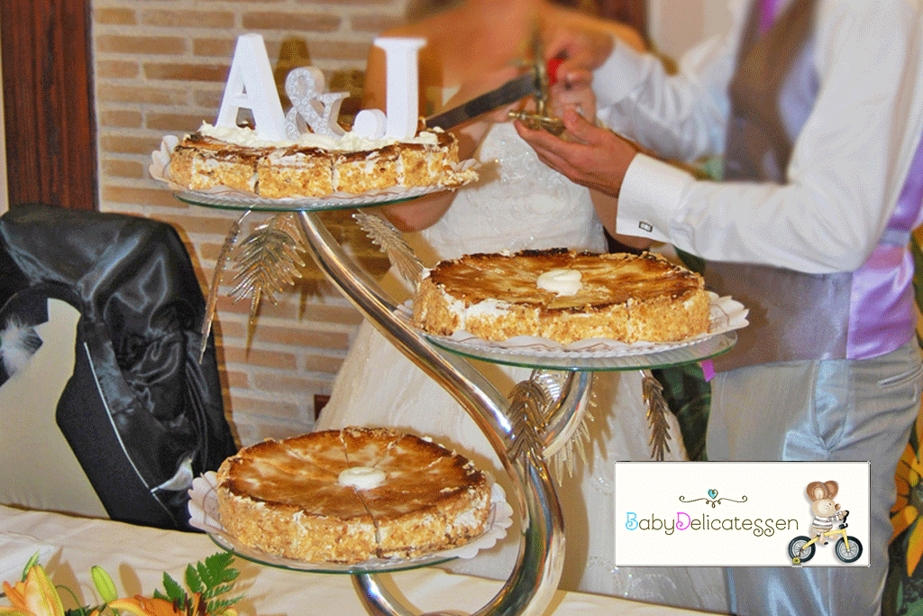 Conjunto Bodas 2 iniciales+& para tarta tipo georgia