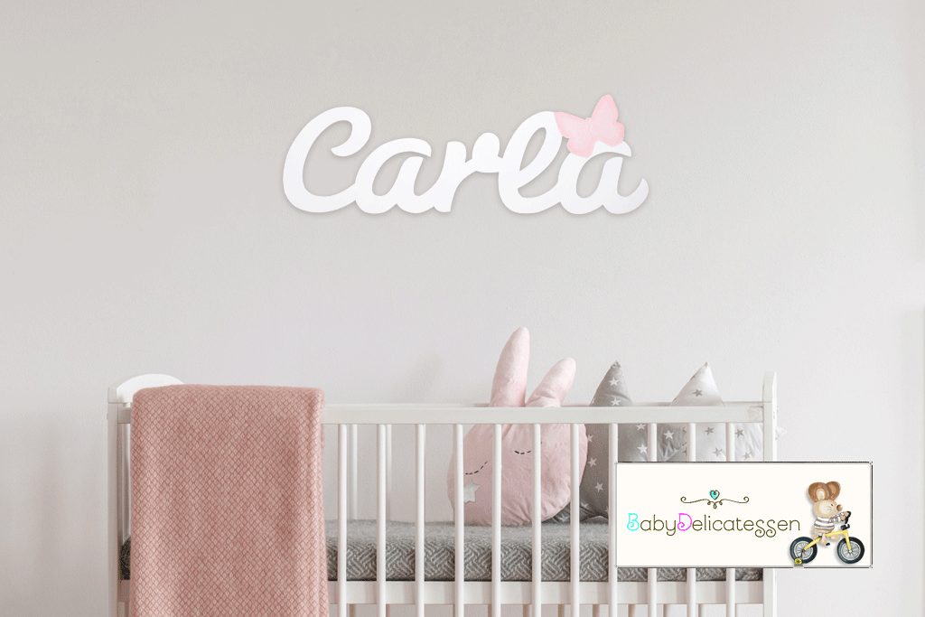 Nombre de madera para pared tipo nº 9.