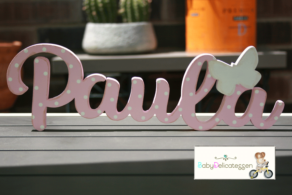 letras de madera decoradas babydelicatessen