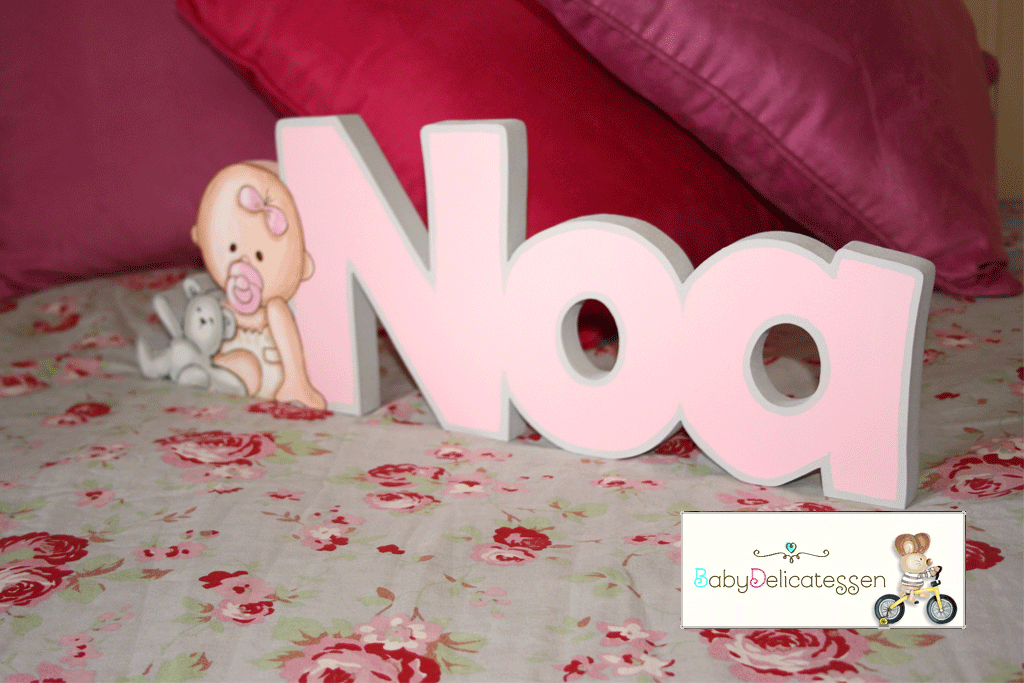 letras de madera infantiles babydelicatessen