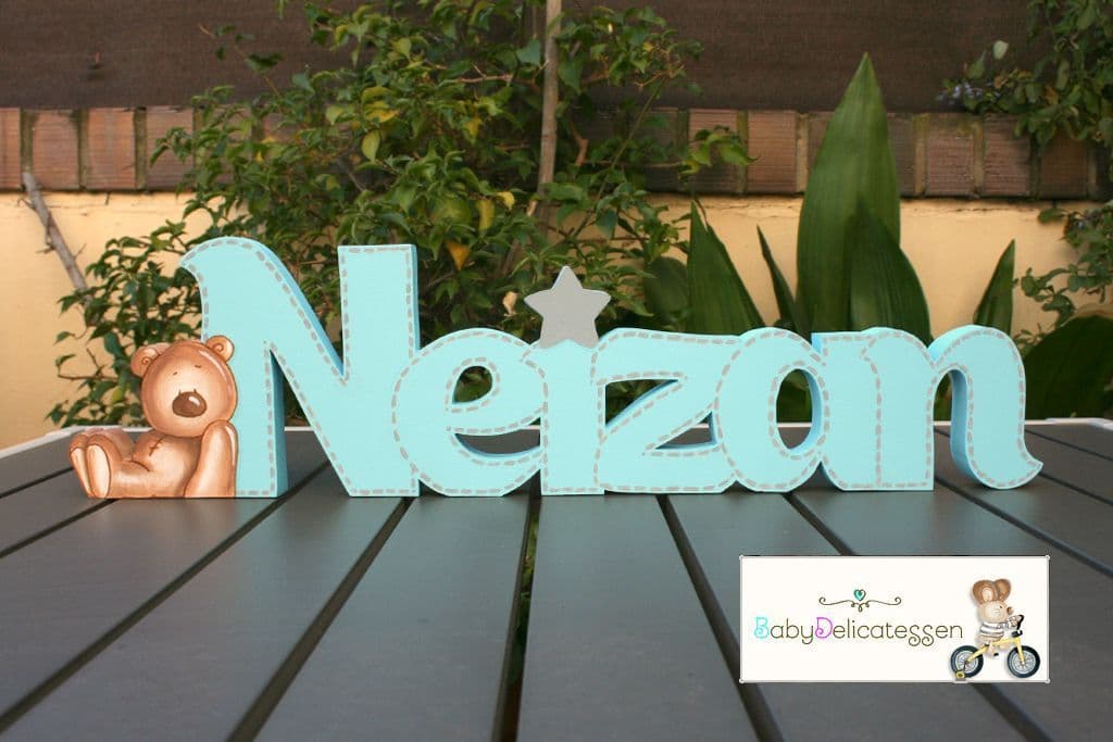 nombre de madera babydelicatessen