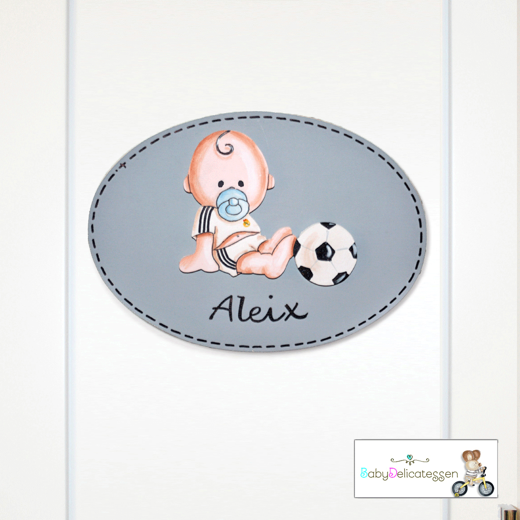Placa de puerta Real Madrid
